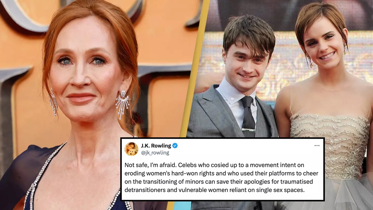 JK Rowling says she won't forgive Harry Potter stars Daniel Radcliffe ...